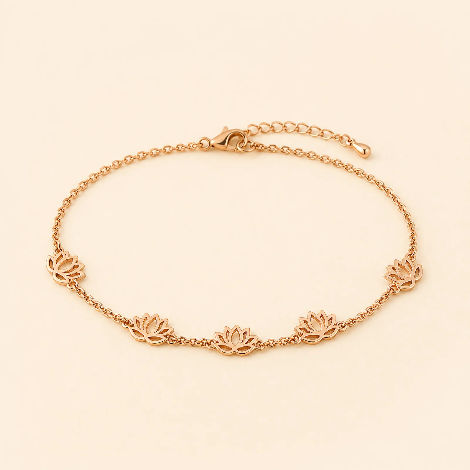 Atelier Lotus Chain Anklet — official catalogue photo