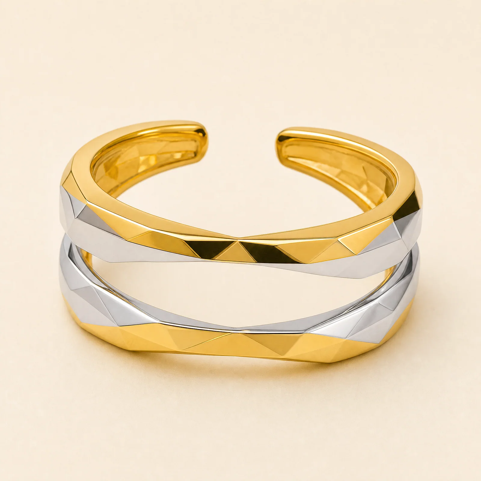 Kellan Facet Bridge Cuff — official catalogue photo