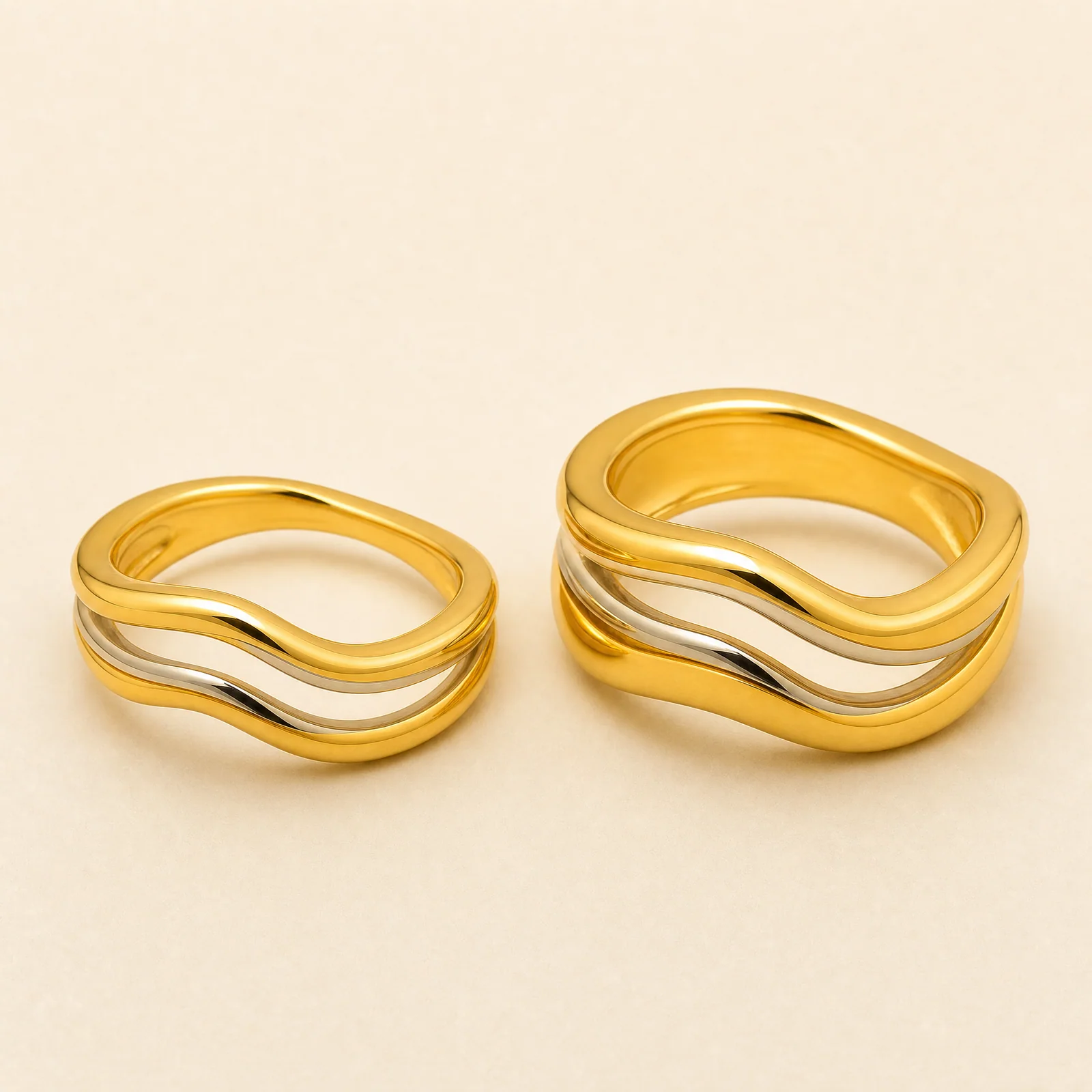 Atelier Parallel Ring Set — official catalogue photo
