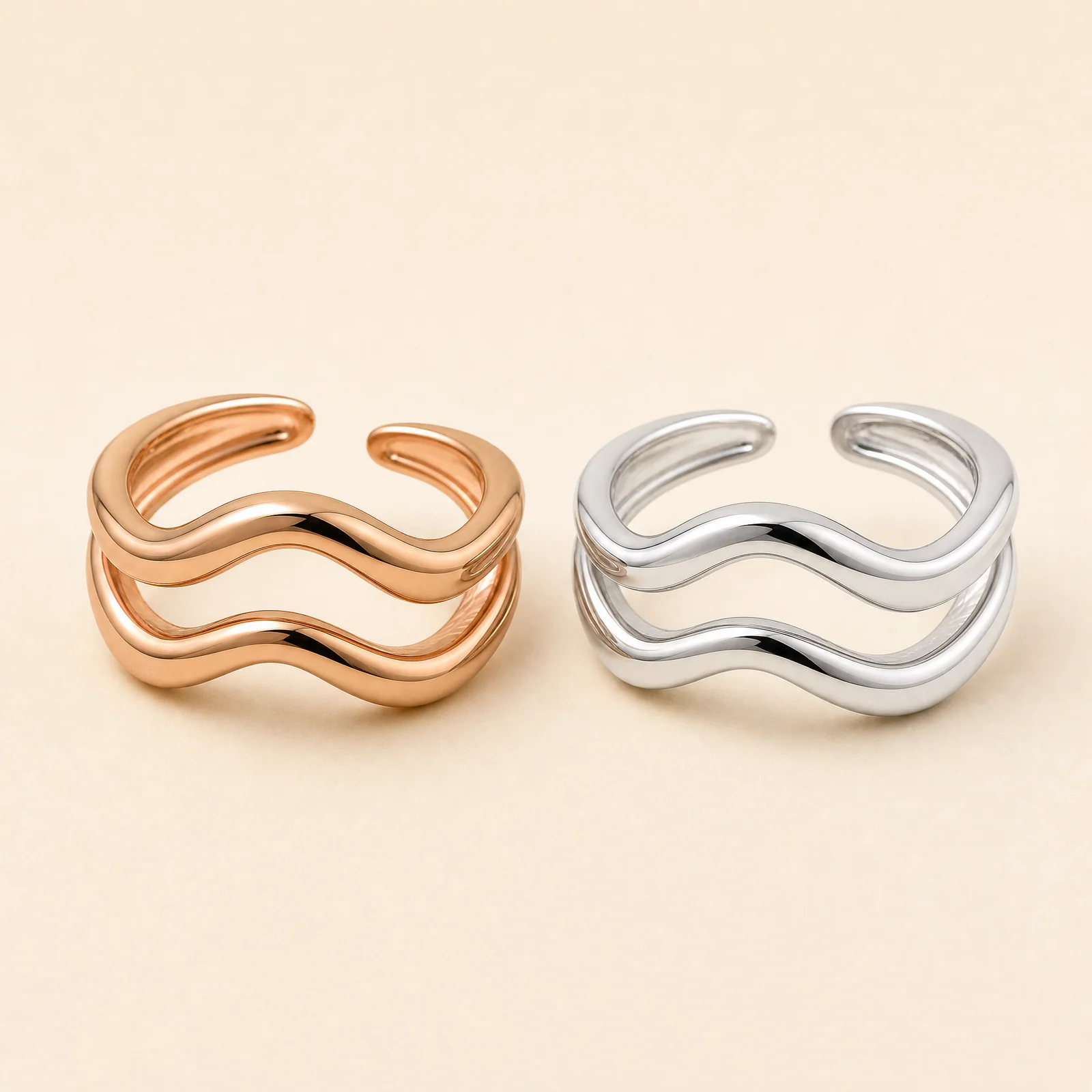 Opaline Parallel Ring Set — official catalogue photo