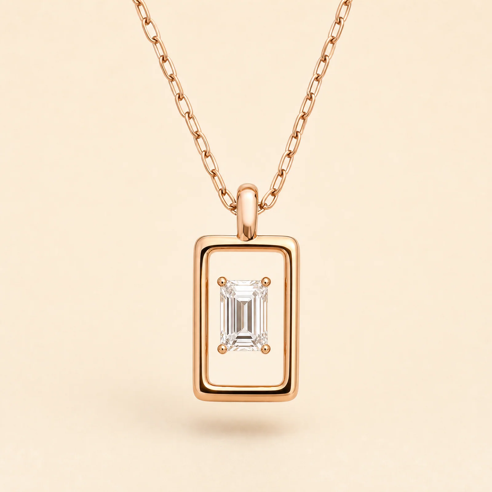Mireya Emerald Window Pendant — official catalogue photo