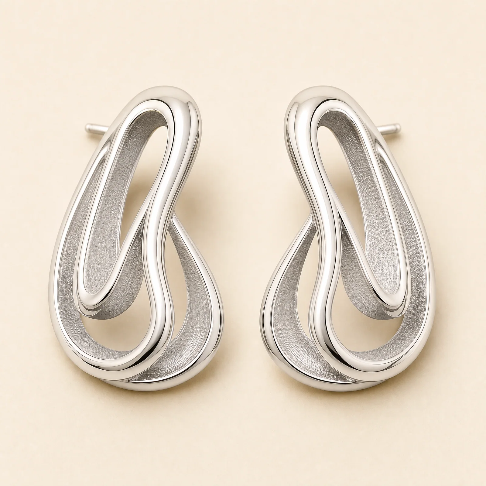 Nocturne Petal Earrings — official catalogue photo
