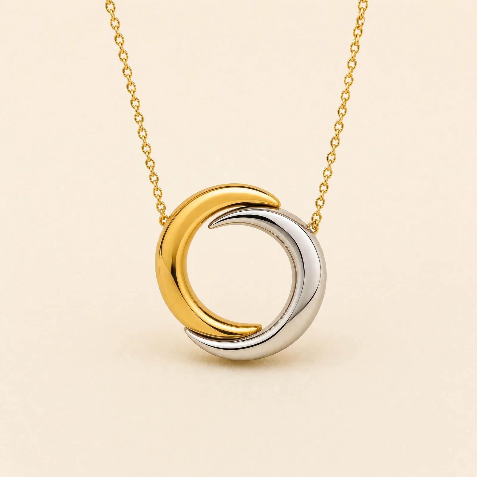 Solstice Split Circle Pendant — official catalogue photo