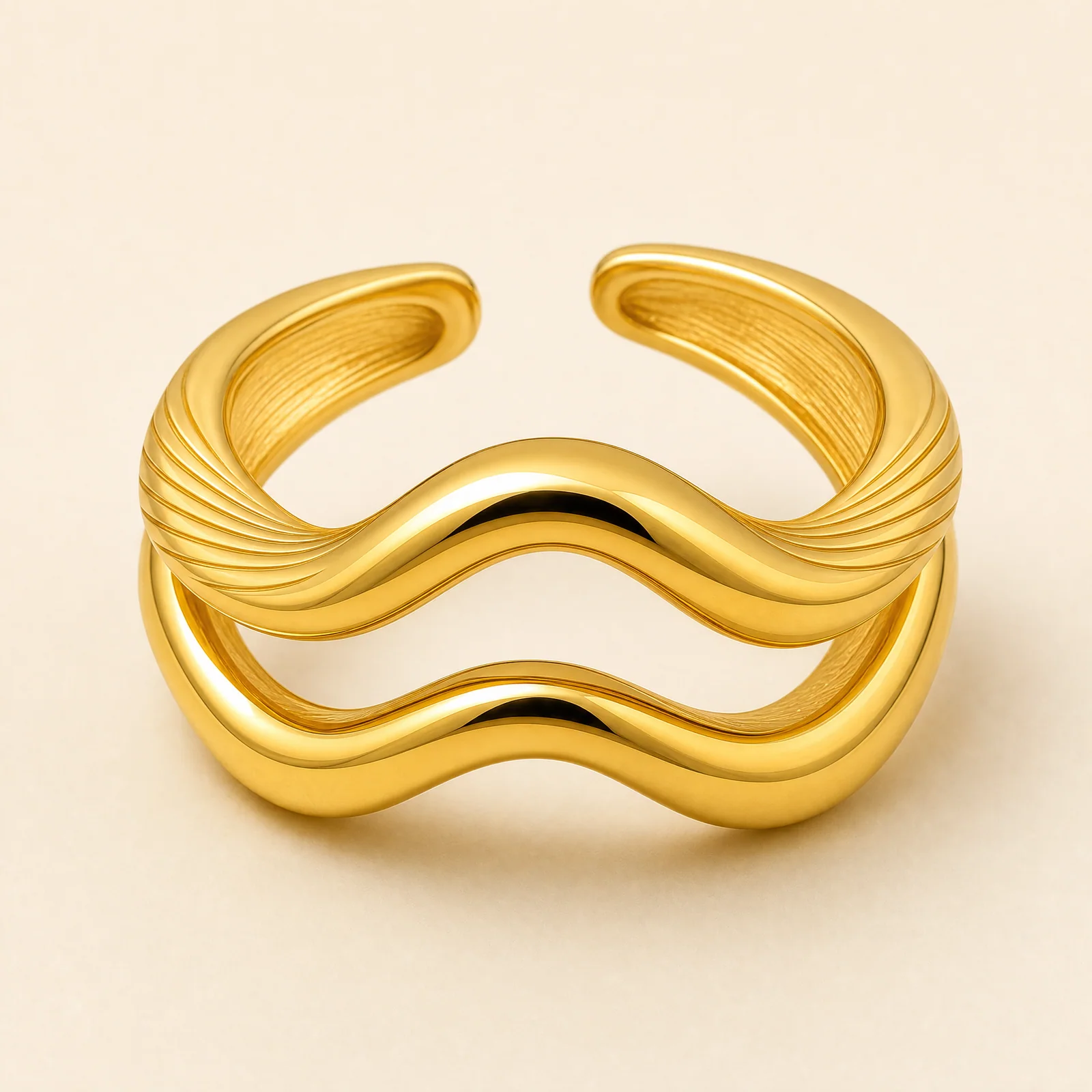 Solstice Contour Ring — official catalogue photo