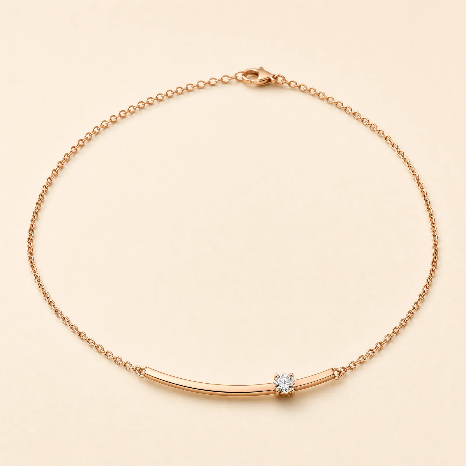 Nocturne Fine Arc Necklace — official catalogue photo