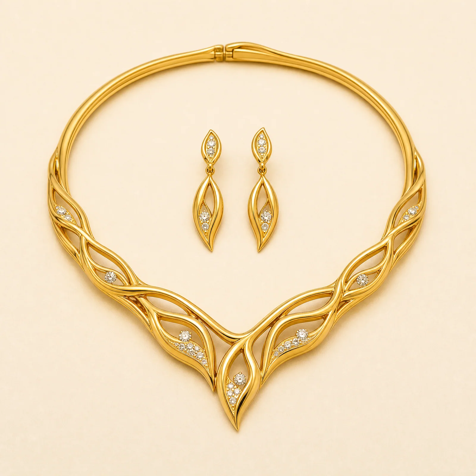 Opaline Ropevine Necklace Set — official catalogue photo