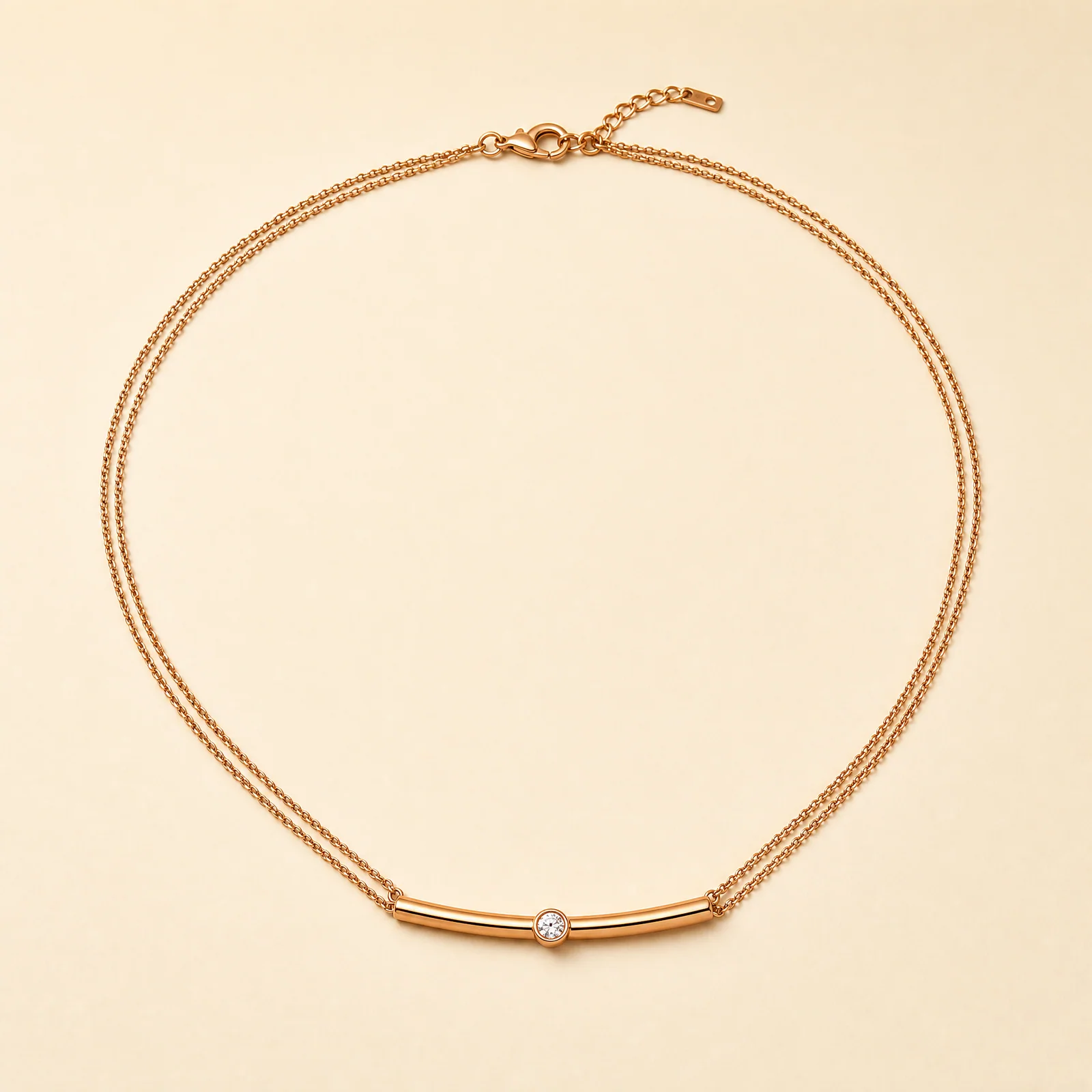 Nocturne Twin Thread Necklace — official catalogue photo
